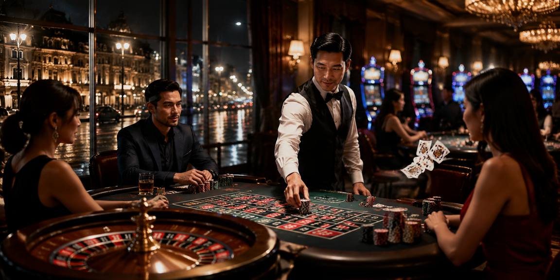 Buka meja Bull Bull di carta.4d